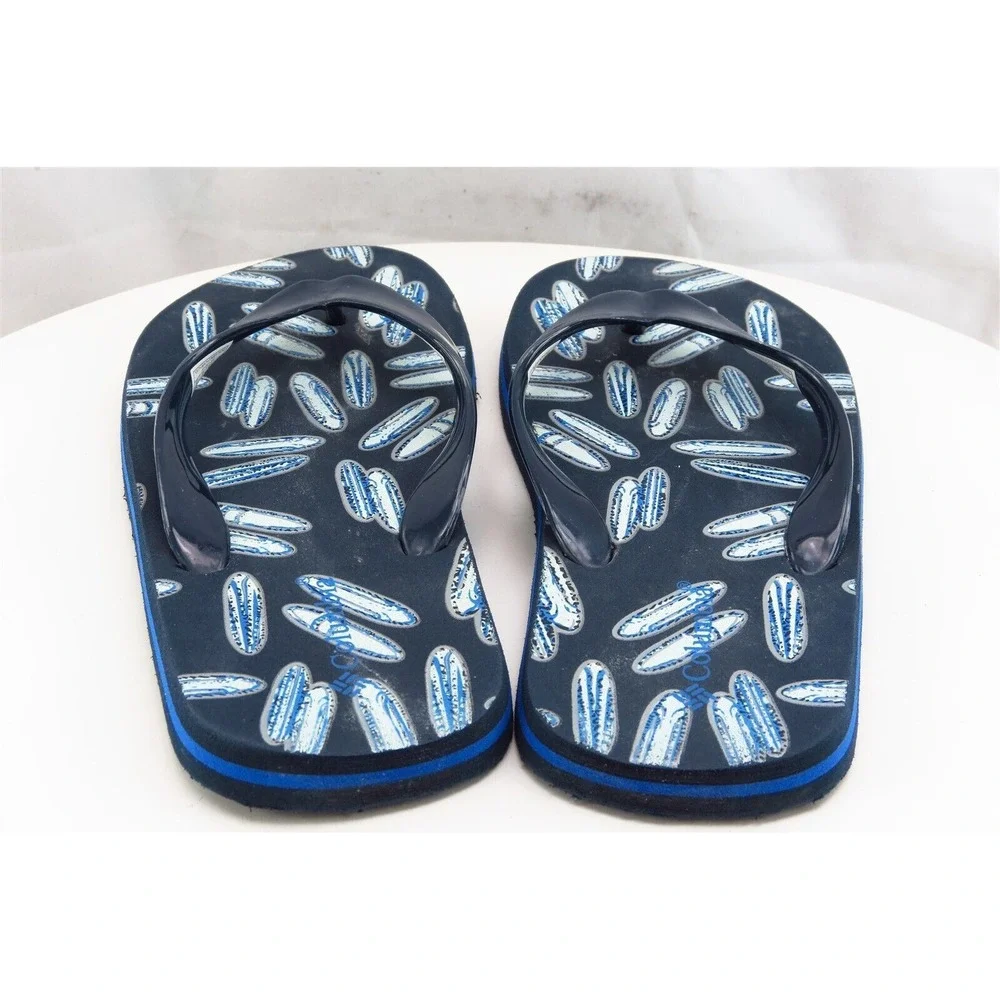 Columbia Youth Boys Shoes Sz 3 M Black Synthetic‎ Flip Flop